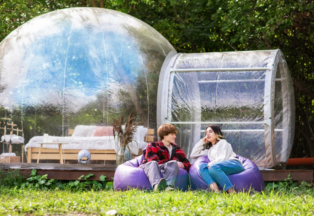 inflatable bubble shaped camping tent